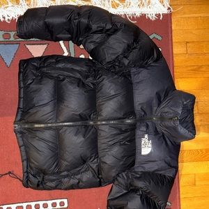 north face puffer man size s